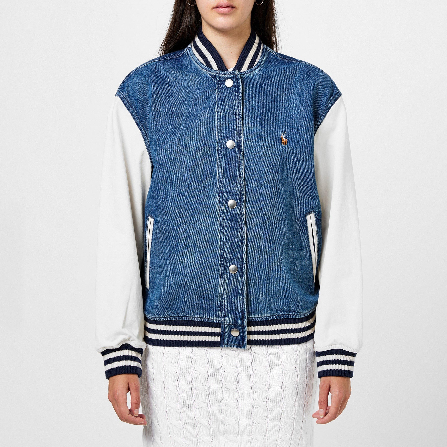 Denim Bomber Jacket