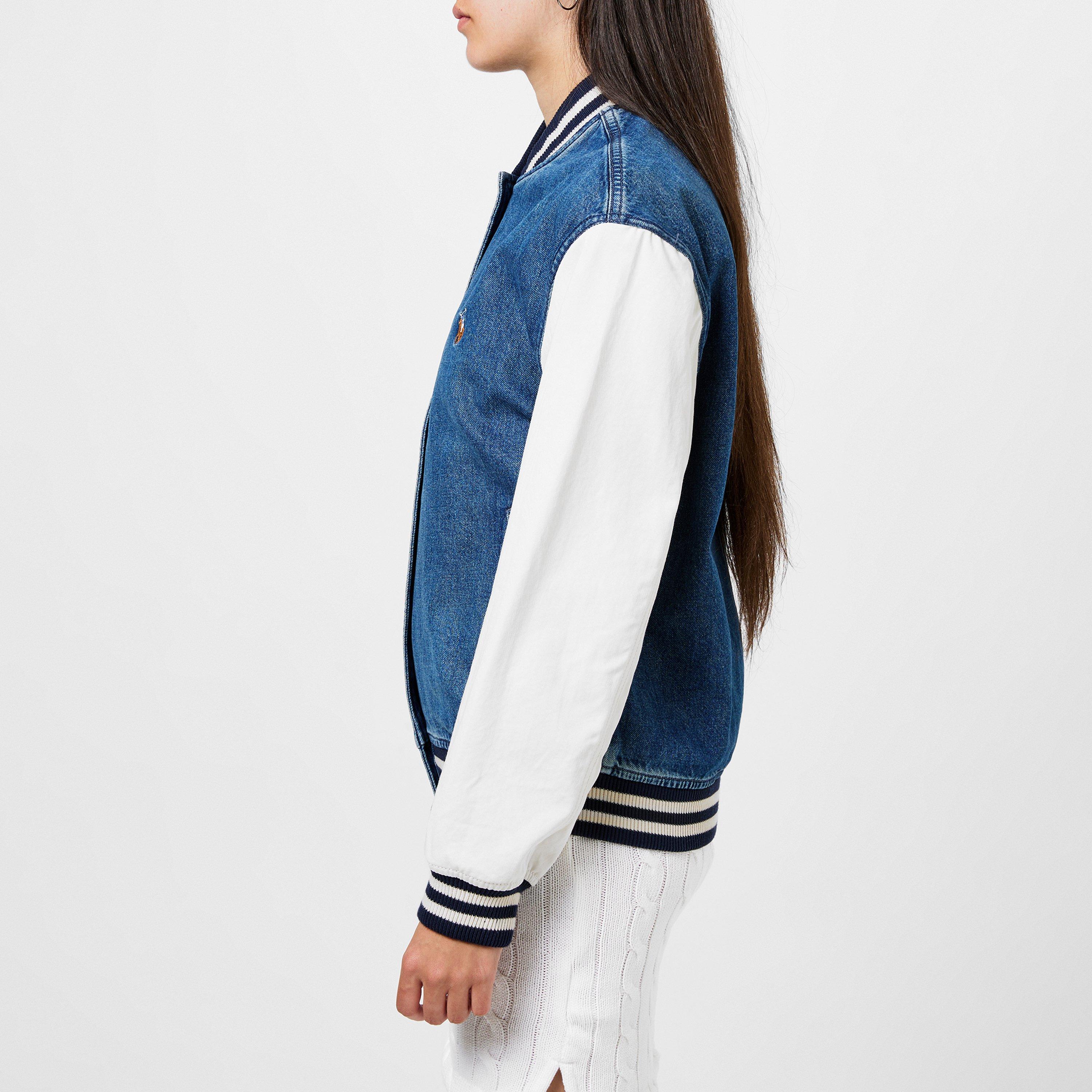 Denim Bomber Jacket