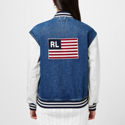 Denim Bomber Jacket