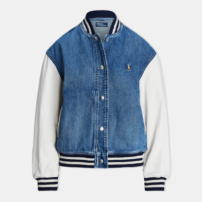 Denim Bomber Jacket