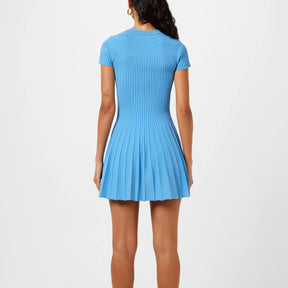 Pleated Mini Dress