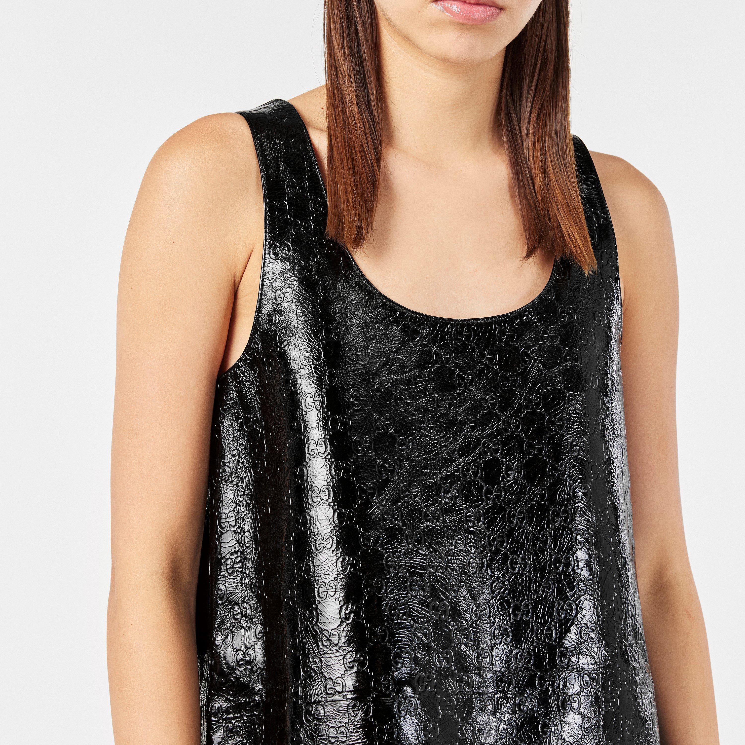 GG Embossed Mini Dress