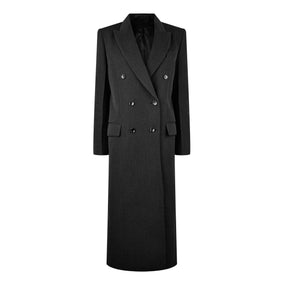 Double-Breasted Long Coat