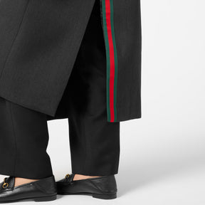 Double-Breasted Long Coat