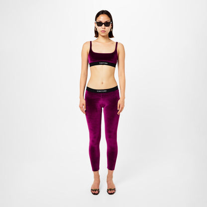 Velour Signature Leggings