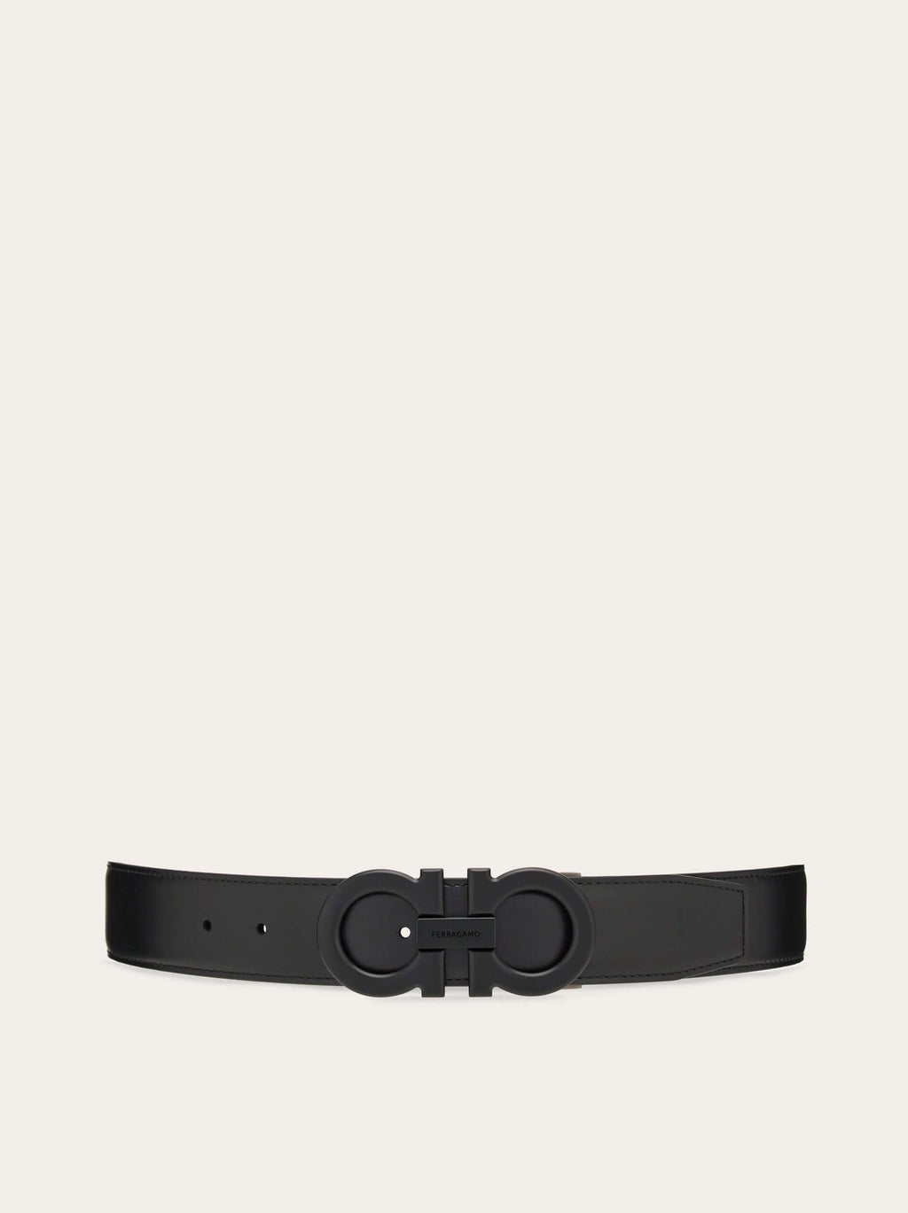 Ferragamo Reversible and adjustable Gancini belt - Belts | Shop From The Mirage