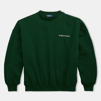 Script Logo Crew Sweater
