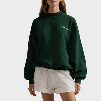 Script Logo Crew Sweater