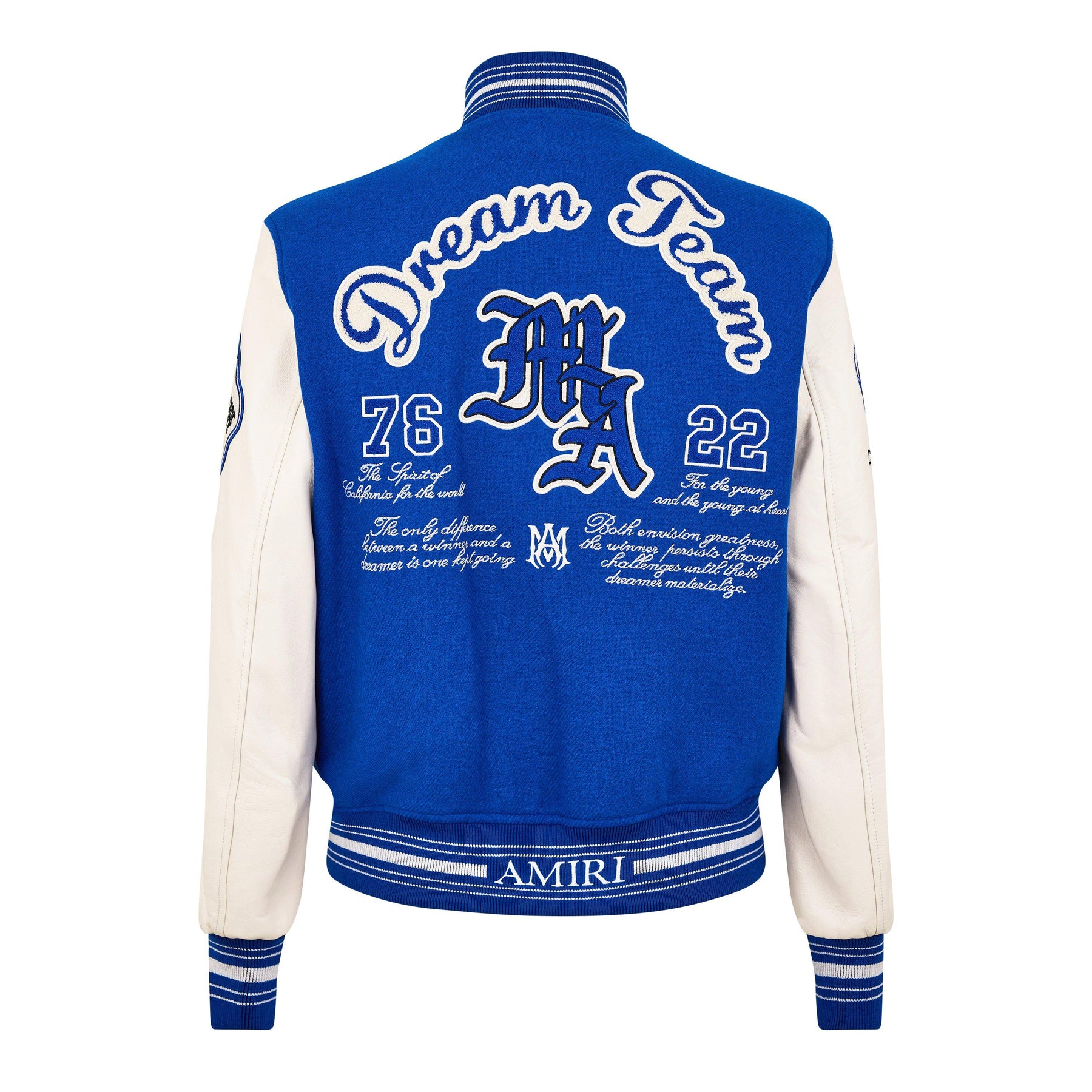 Dream Team Appliquéd Varsity Jacket
