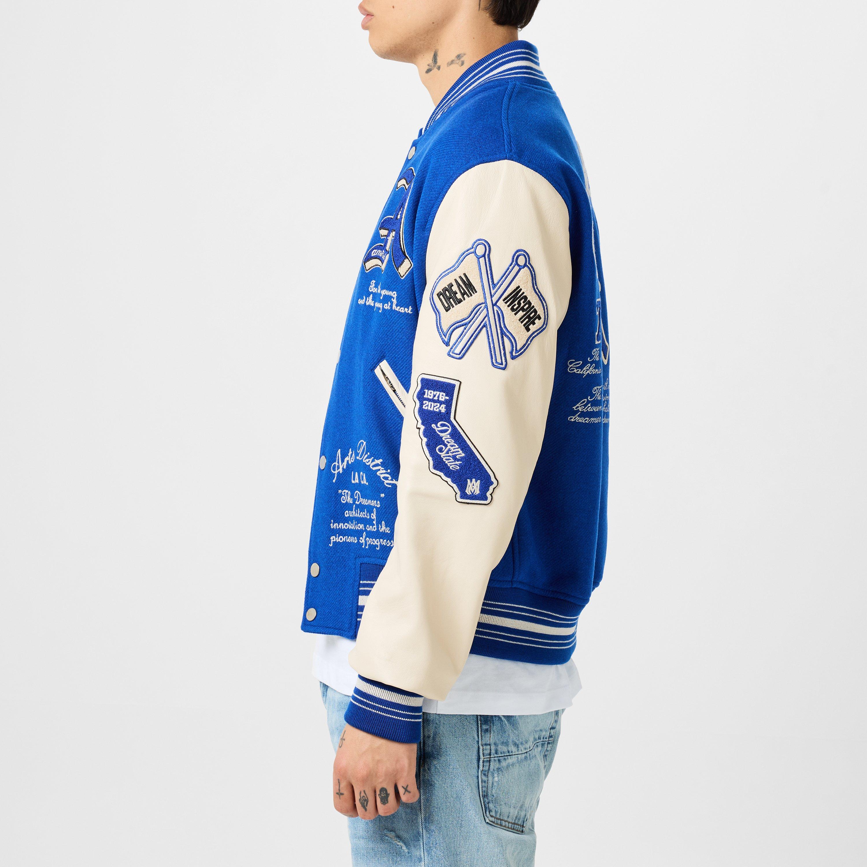 Dream Team Appliquéd Varsity Jacket