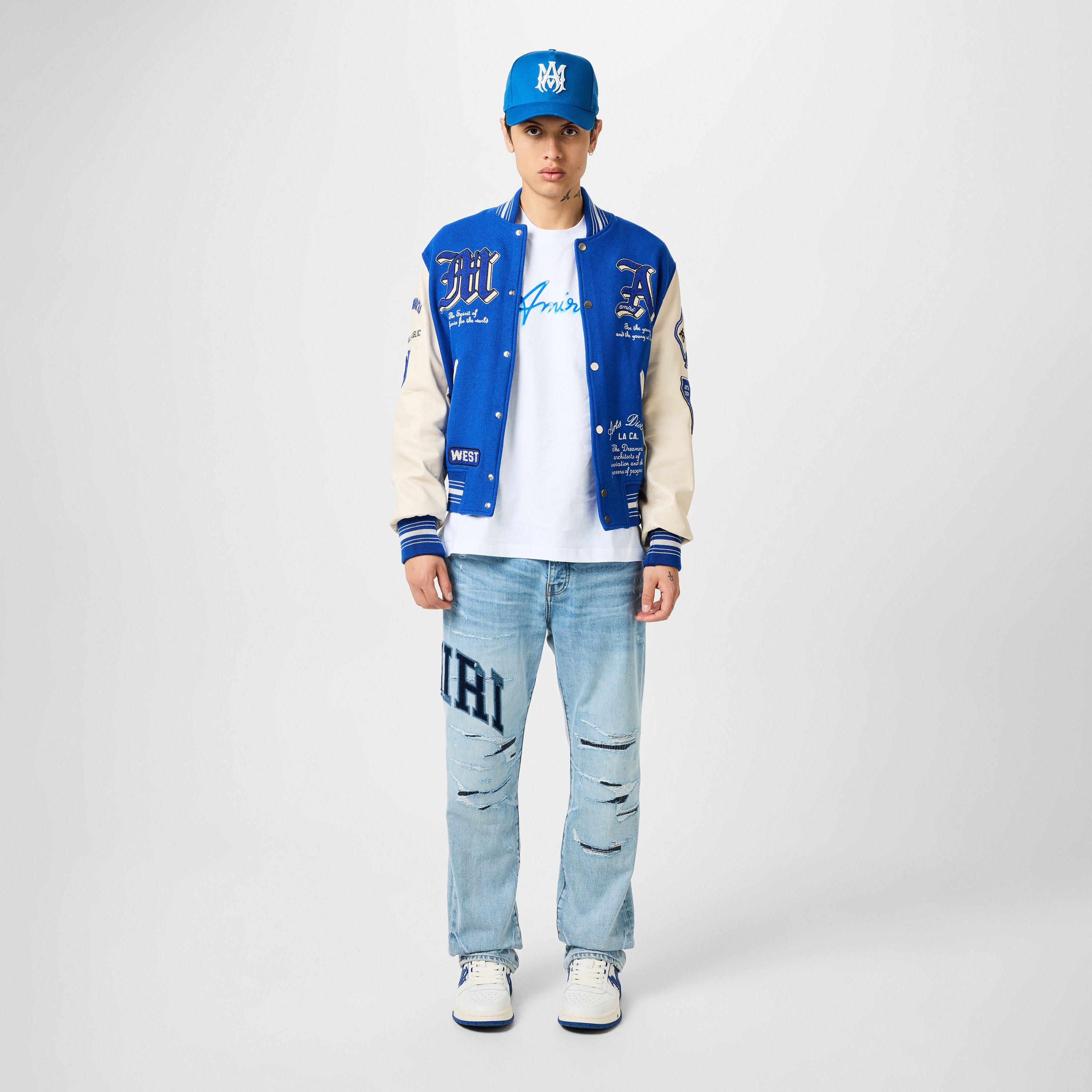 Dream Team Appliquéd Varsity Jacket