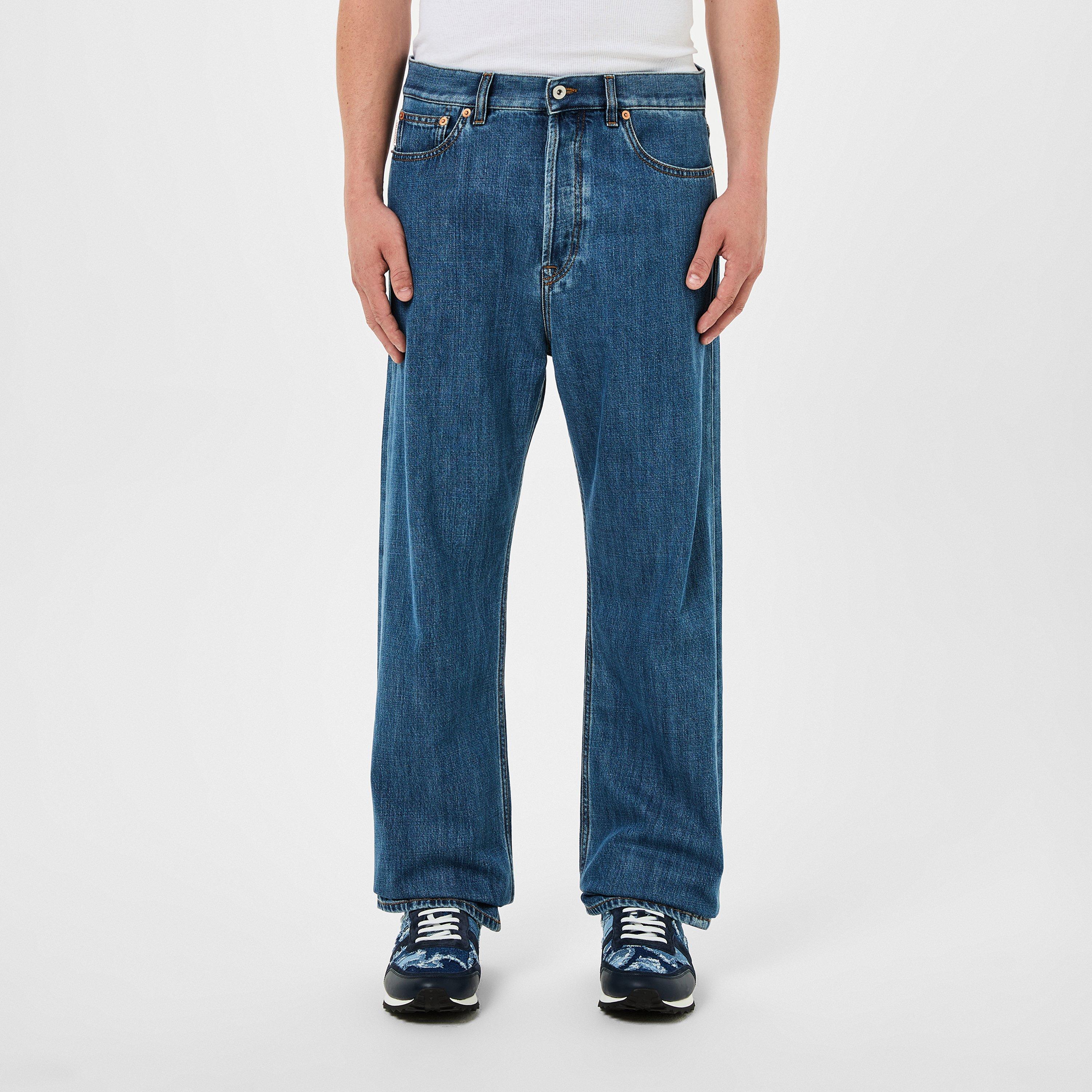 Men's Wide Leg Jeans