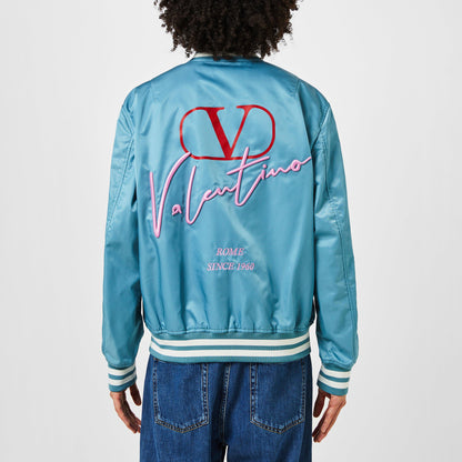 Embroidered Bomber Jacket