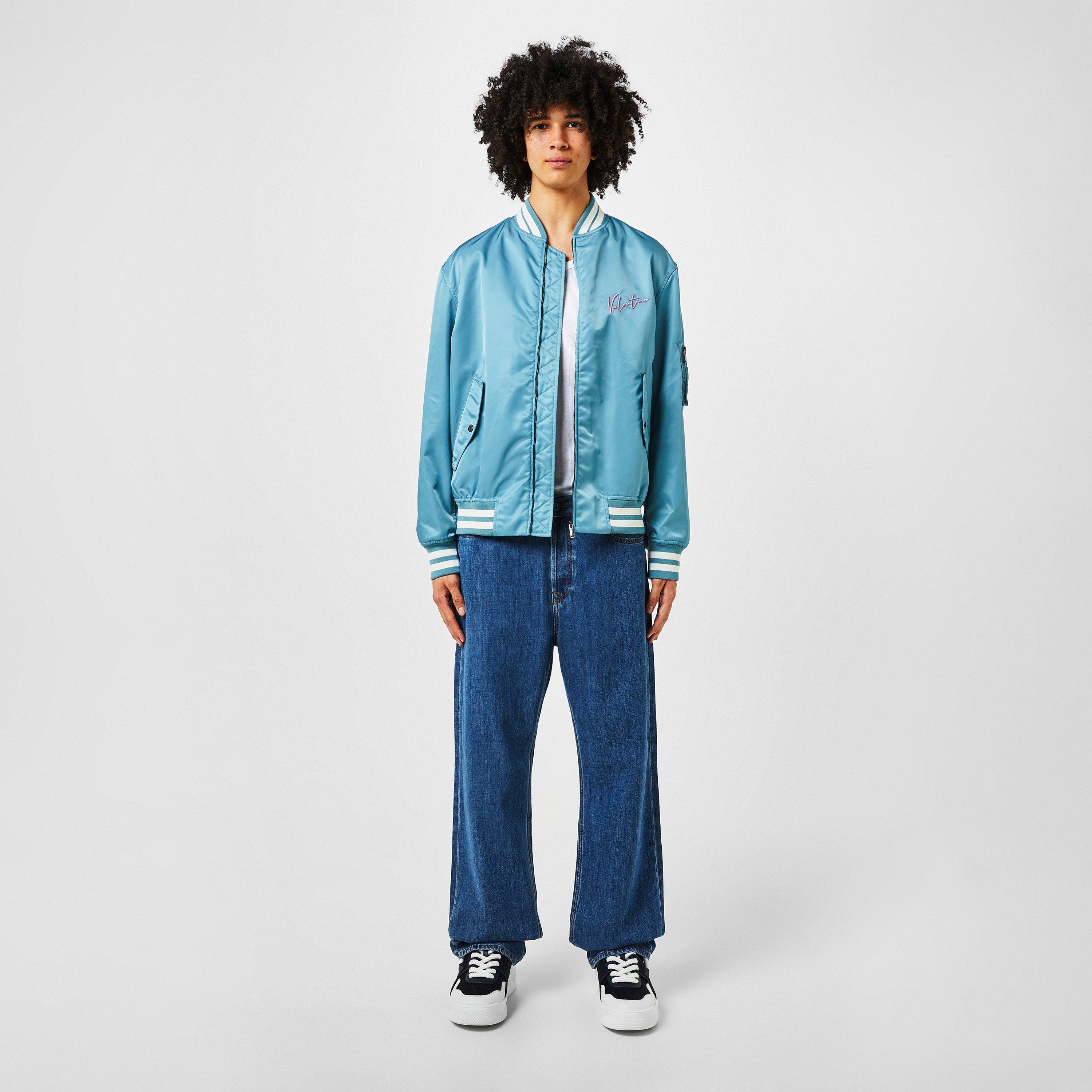 Embroidered Bomber Jacket