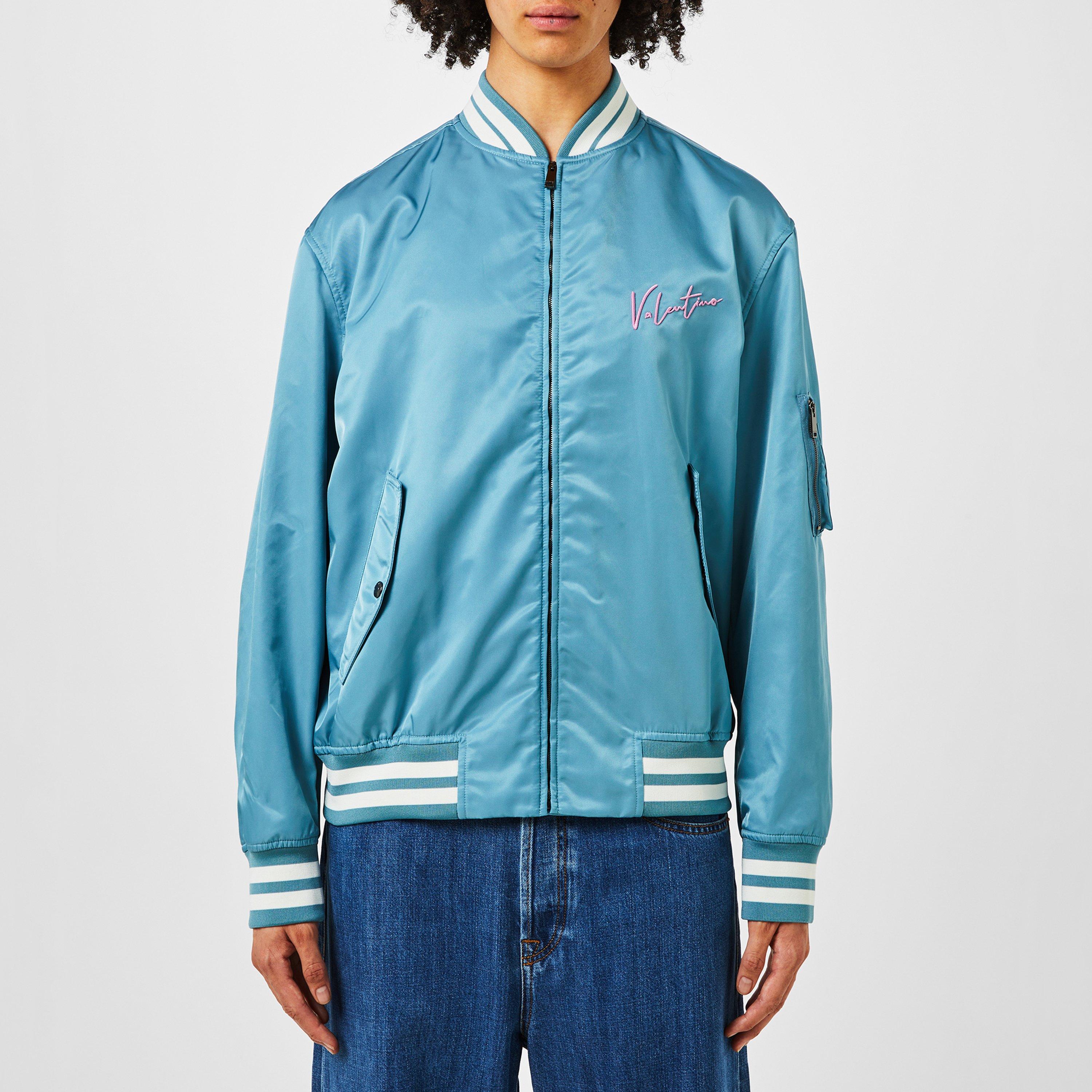 Embroidered Bomber Jacket