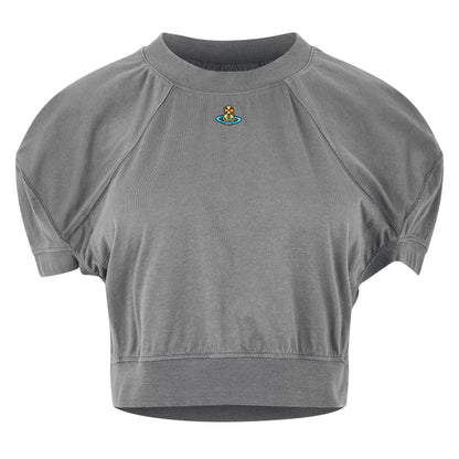 Orb Cropped Football T-Shirt