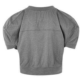 Orb Cropped Football T-Shirt