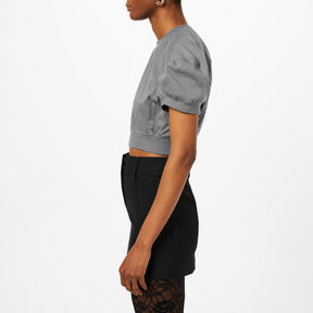 Orb Cropped Football T-Shirt