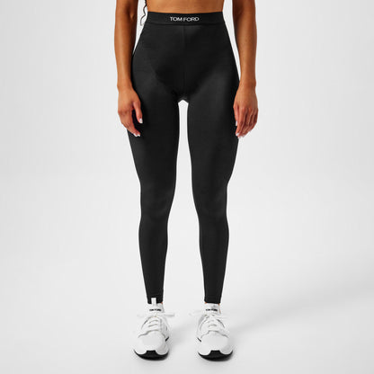 Nylon Signature Leggings