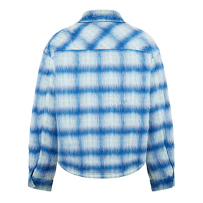 Men's Rep Textured Cheque Pattern Overshirt