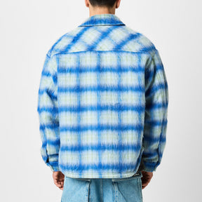 Men's Rep Textured Cheque Pattern Overshirt