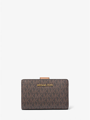 Jet Set Large Logo Trifold Wallet