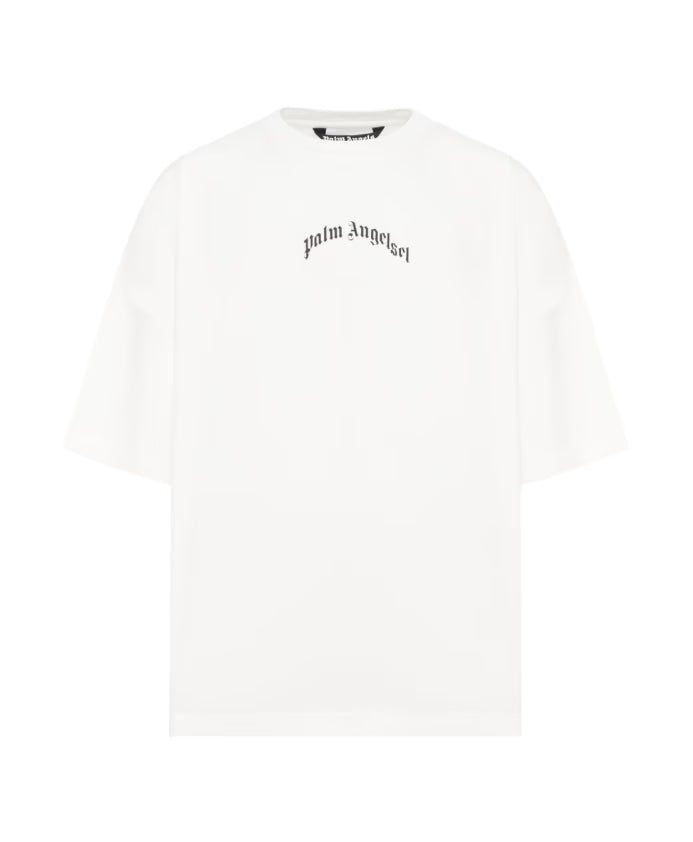 Palm Angels Curved Logo Oversized T-shirt