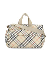 Duffel Bag Check Pattern