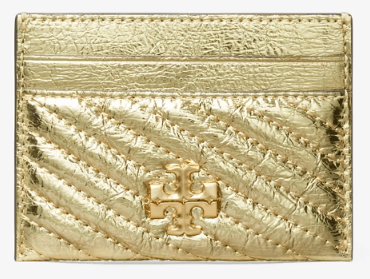 Tory Burch KIRA MOTO QUILT METALLIC CARD CASE - Wallets | Shop From The Mirage
