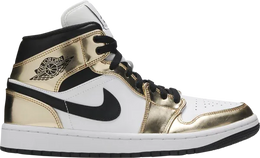 Air Jordan 1 Mid 'Metallic Gold'