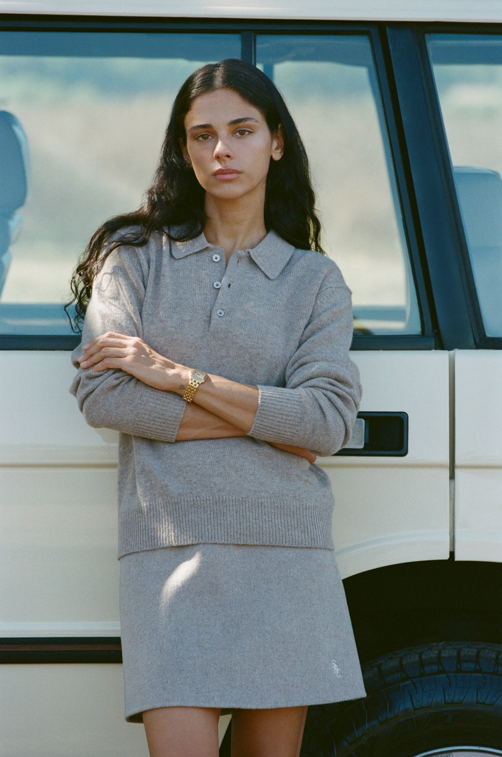 SRC Cashmere Polo - Tapioca