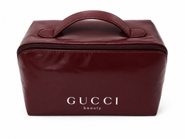 Rare Gucci Beauty 2025 Holiday Collection High Value Vip Gift Red Toiletries Bag