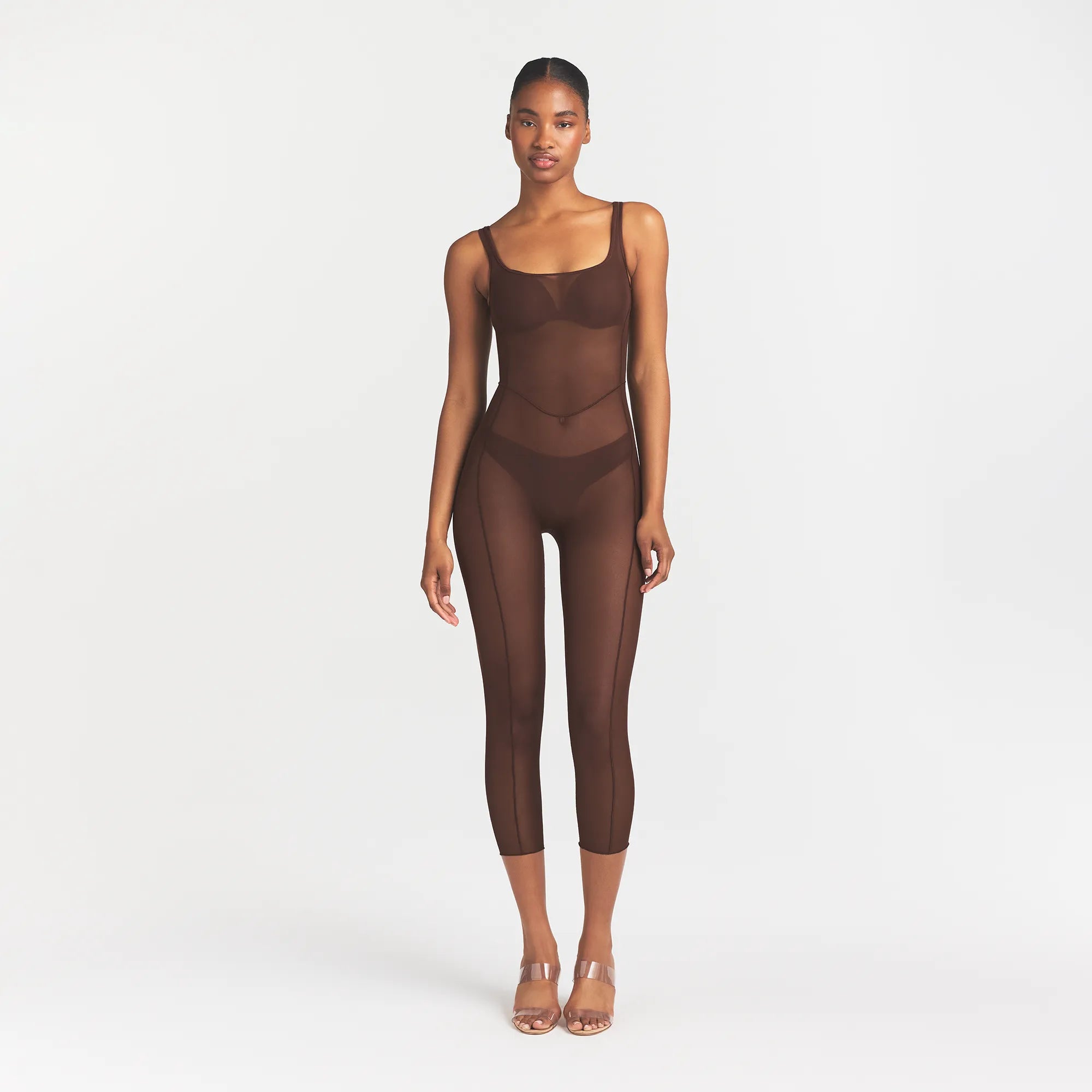 Power Mesh Shapewear Catsuit