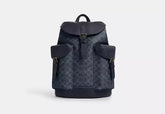 Coach Warner Backpack In Signature Canvas - Bags | Shop From The Mirage