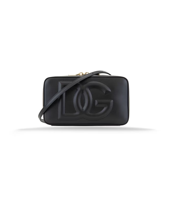 Leather Shoulder Bag with Zipper Closure