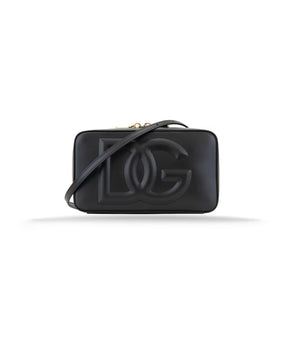 Leather Shoulder Bag with Zipper Closure