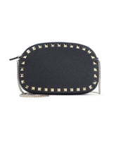 Black Leather Handbag Elegant Design