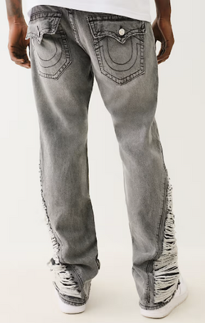 BILLY DESTROYED SLIT BOOTCUT JEAN