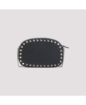 Black Leather Handbag Elegant Design