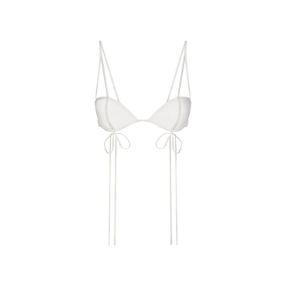 Ultra Fine Mesh Bow Bra