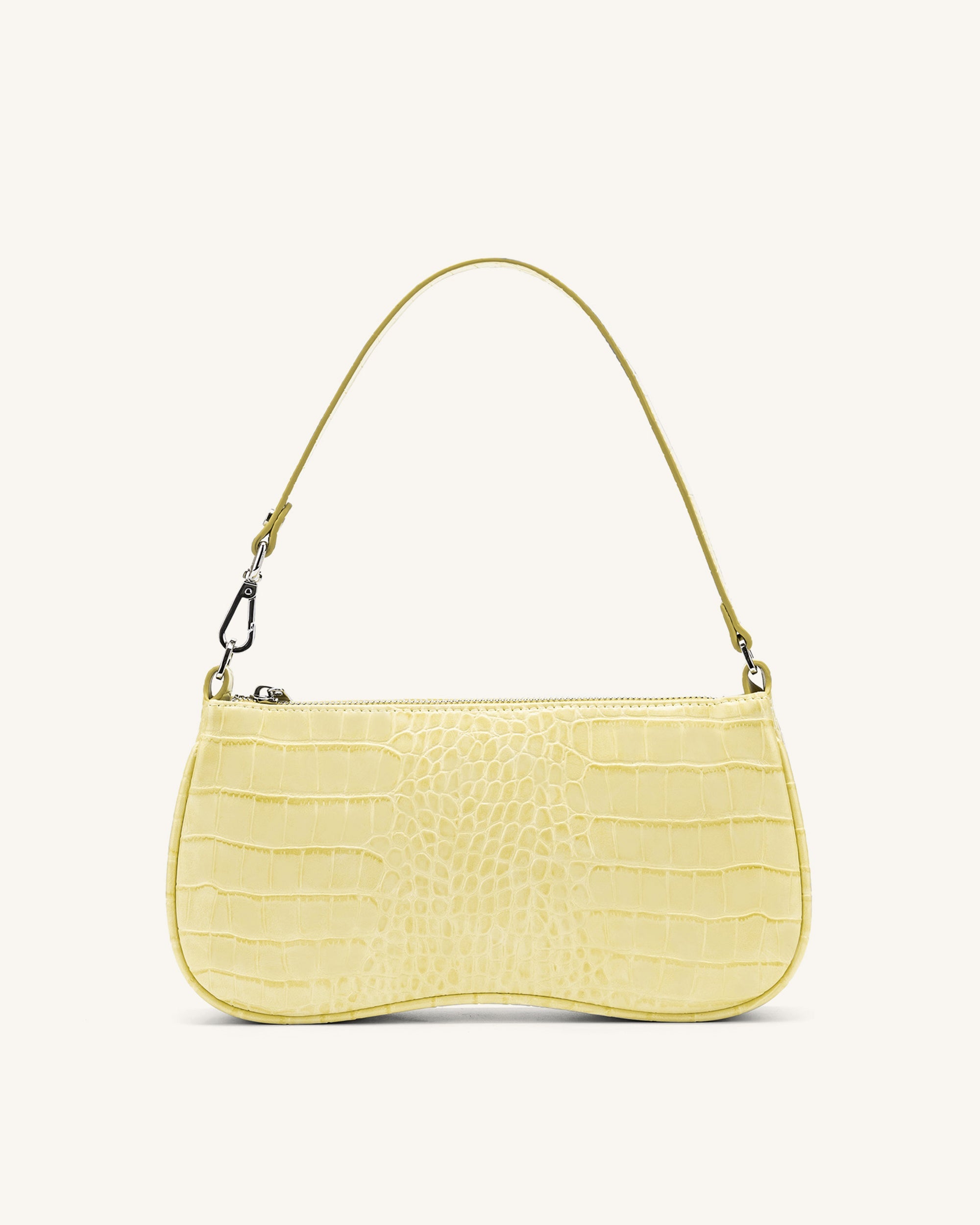 Eva Shoulder Handbag - Blue Denim Weave