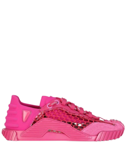 Dolce & Gabbana mesh-panelled low-top sneakers