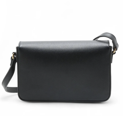 Burberry Hampshire Small House Check and Leather Crossbody Bag