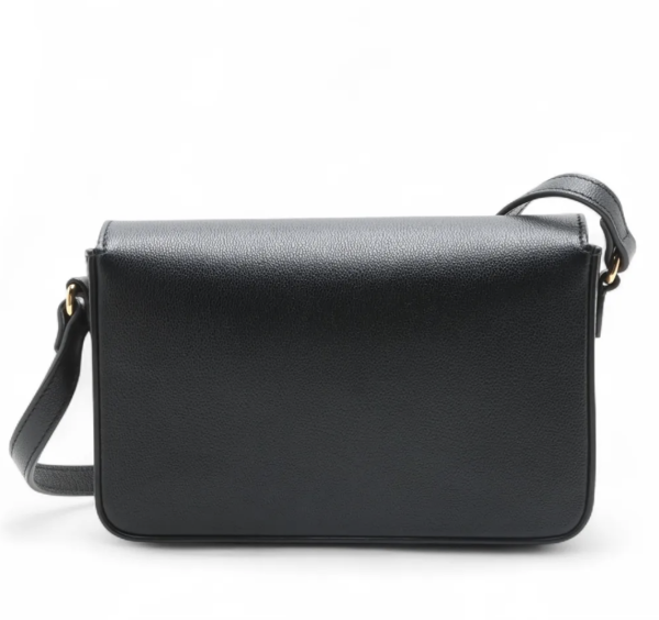 Burberry Hampshire Small House Check and Leather Crossbody Bag