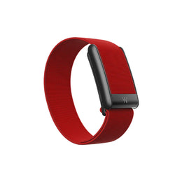 Whoop 5.0 Coreknit Cardinal Band (12 Month Peak Subscription Included)