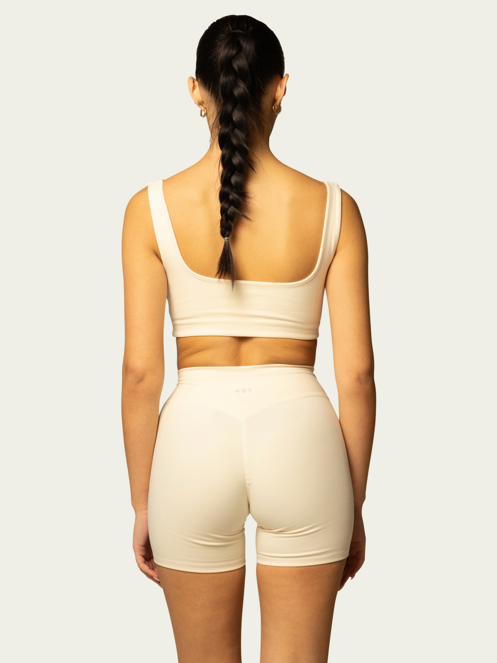 The Square Bra / Cream