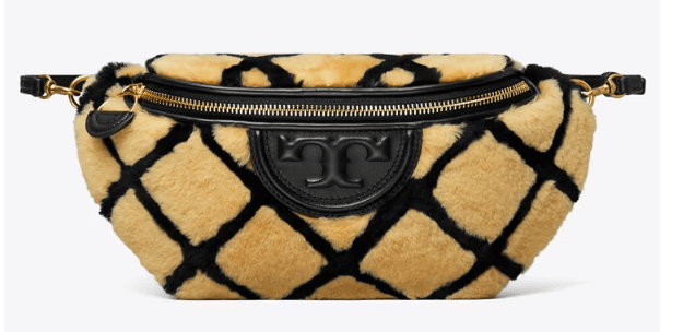 Tory Burch FLEMING SHEARLING CONVERTIBLE BELT BAG - Bags | Shop From The Mirage