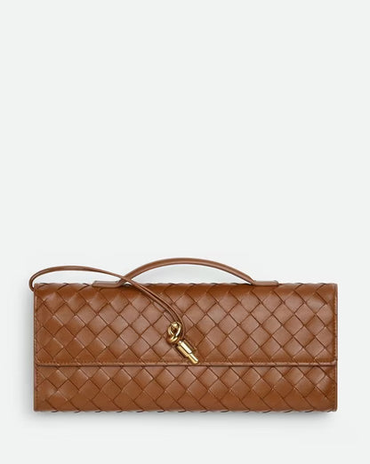 BOTTEGA VENETA Andiamo Top Handle Long Clutch