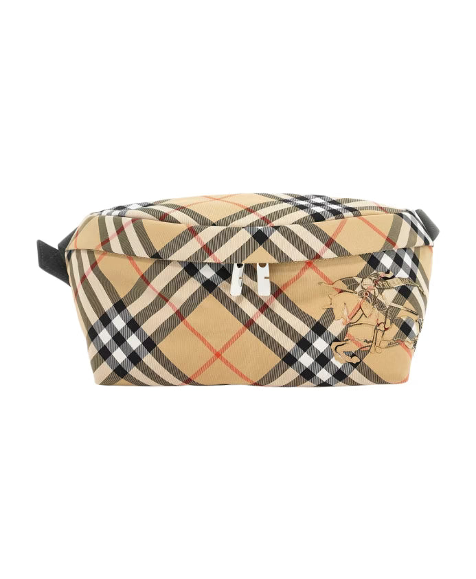 Equestrian Knight Check Marsupial Bag