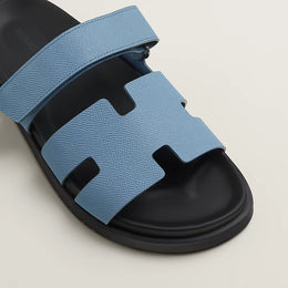 Chypre sandal in Bleu Jeans